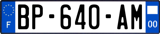 BP-640-AM