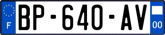 BP-640-AV