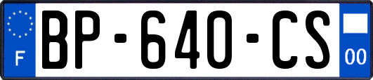 BP-640-CS