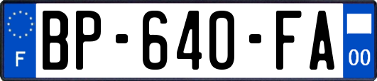 BP-640-FA