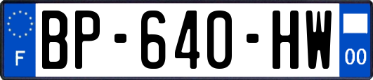 BP-640-HW