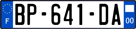 BP-641-DA