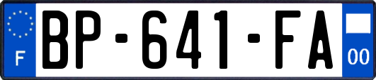 BP-641-FA