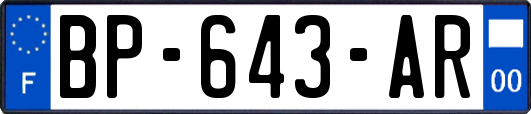 BP-643-AR