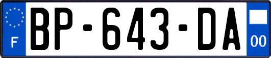 BP-643-DA