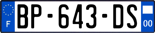 BP-643-DS