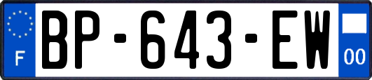 BP-643-EW