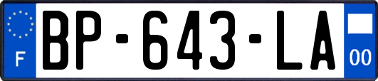 BP-643-LA