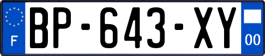 BP-643-XY