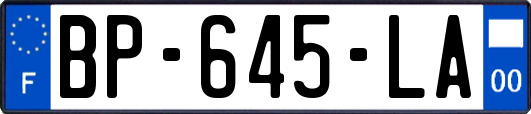 BP-645-LA