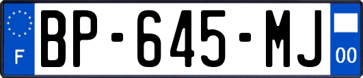 BP-645-MJ