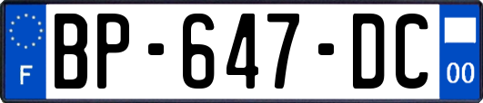 BP-647-DC