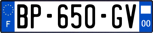 BP-650-GV