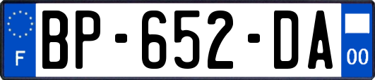 BP-652-DA