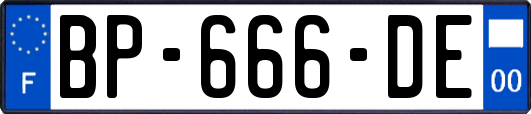 BP-666-DE