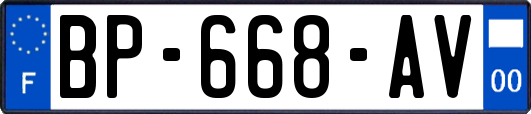 BP-668-AV