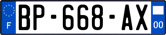 BP-668-AX