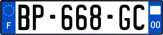 BP-668-GC