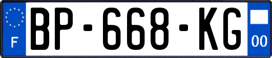 BP-668-KG