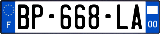 BP-668-LA