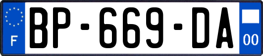 BP-669-DA