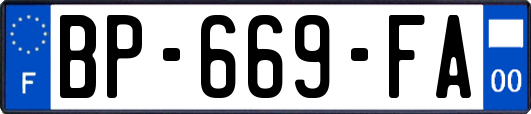BP-669-FA