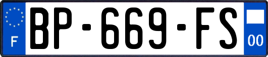 BP-669-FS