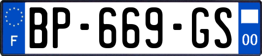 BP-669-GS