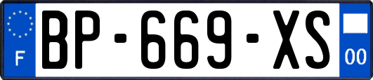 BP-669-XS