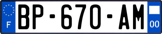 BP-670-AM