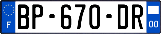 BP-670-DR