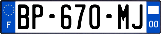 BP-670-MJ