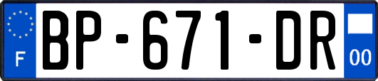 BP-671-DR