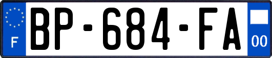 BP-684-FA