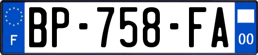 BP-758-FA