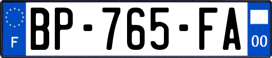 BP-765-FA