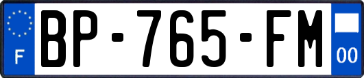 BP-765-FM