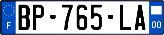 BP-765-LA