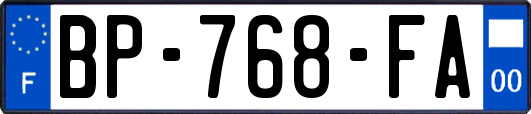 BP-768-FA