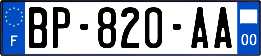 BP-820-AA