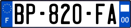 BP-820-FA