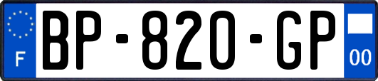 BP-820-GP