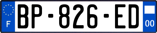 BP-826-ED