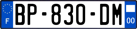 BP-830-DM