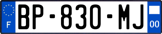 BP-830-MJ