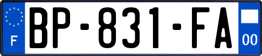 BP-831-FA