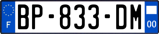 BP-833-DM