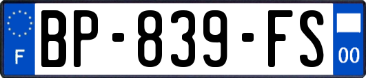 BP-839-FS