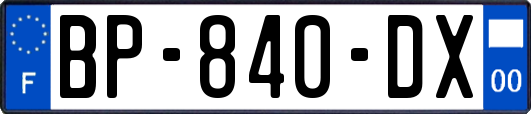 BP-840-DX