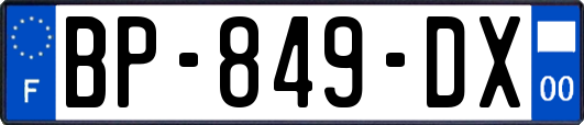 BP-849-DX